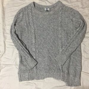 Gray sweater